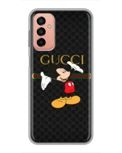 Чехол для Samsung Galaxy M13 с картинкой «Микки Маус Gucci»