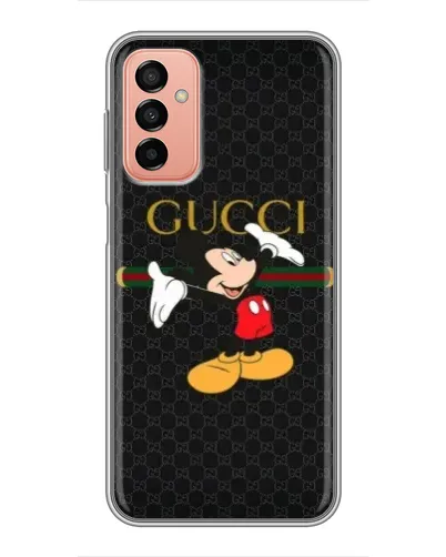 Чехол для Samsung Galaxy M13 с картинкой «Микки Маус Gucci» Чехол для Samsung Galaxy M13 с картинкой «Микки Маус Gucci»