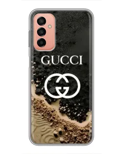 Чехол для Samsung Galaxy M13 с картинкой «Gucci — песчаные дюны»