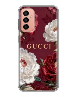 Чохол для Samsung Galaxy M13 з картинкою «Gucci — бордові троянди» Чохол для Samsung Galaxy M13 з картинкою «Gucci — бордові троянди»