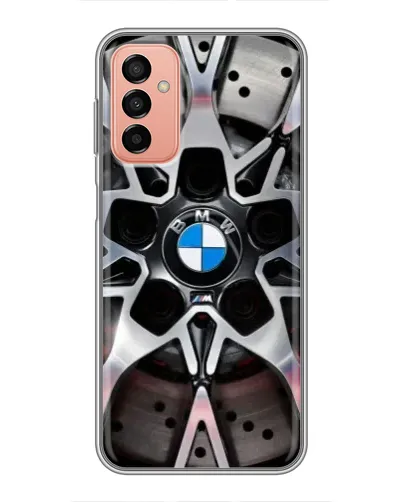 Чехол для Samsung Galaxy M13 с картинкой «BMW — деталь диска» Чехол для Samsung Galaxy M13 с картинкой «BMW — деталь диска»