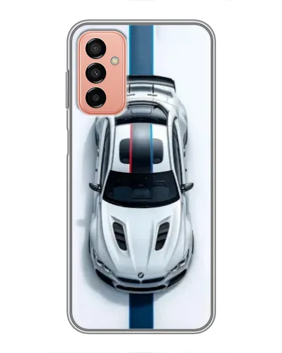 Чехол для Samsung Galaxy M13 с картинкой «Вид сверху — BMW M» Чехол для Samsung Galaxy M13 с картинкой «Вид сверху — BMW M»