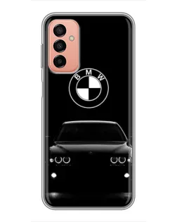 Чехол для Samsung Galaxy M13 с картинкой «BMW — взгляд из темноты»