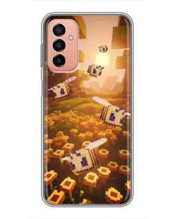Чехол для Samsung Galaxy M13 с картинкой «Поле подсолнухов»
