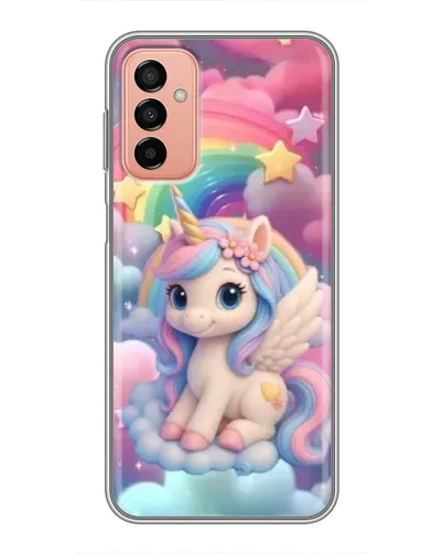 Чехол для Samsung Galaxy M13 с картинкой «Маленький единорог»