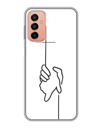 Чехол для Samsung Galaxy M13 с картинкой «Рука держит» Чехол для Samsung Galaxy M13 с картинкой «Рука держит»