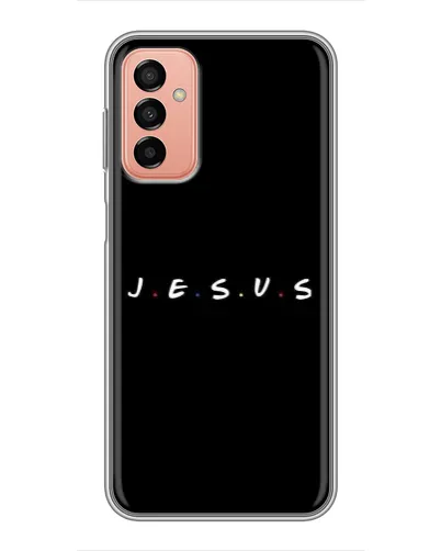 Чехол для Samsung Galaxy M13 с картинкой «Точки веры J.E.S.U.S.» Чехол для Samsung Galaxy M13 с картинкой «Точки веры J.E.S.U.S.»
