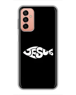 Чохол для Samsung Galaxy M13 з картинкою «Риба  Jesus»