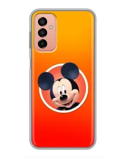 Чехол для Samsung Galaxy M13 с картинкой «Mickey в круге»