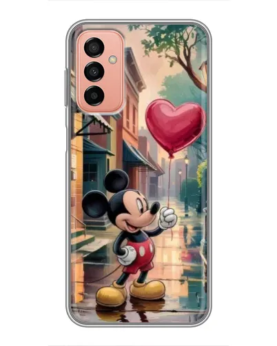 Чехол для Samsung Galaxy M13 с картинкой «Микки и шарик-сердце» Чехол для Samsung Galaxy M13 с картинкой «Микки и шарик-сердце»