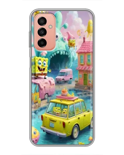 Чехол для Samsung Galaxy M13 с картинкой «Монстр-трак приключения»
