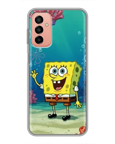 Чехол для Samsung Galaxy M13 с картинкой «Подводный привет»