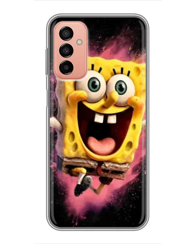 Чехол для Samsung Galaxy M13 с картинкой «Взрывной Спанч Боб»