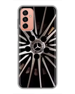 Чехол для Samsung Galaxy M13 с картинкой «Диск Mercedes»