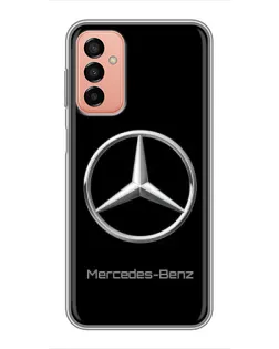 Чехол для Samsung Galaxy M13 с картинкой «Mercedes Silver Logo»
