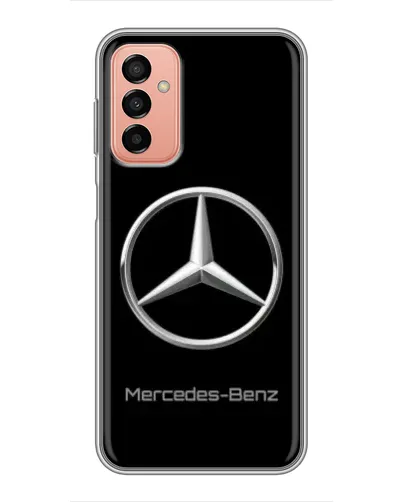 Чехол для Samsung Galaxy M13 с картинкой «Mercedes Silver Logo»