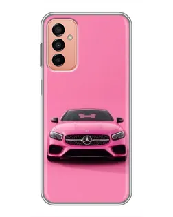 Чохол для Samsung Galaxy M13 з картинкою «Рожевий Mercedes AMG»
