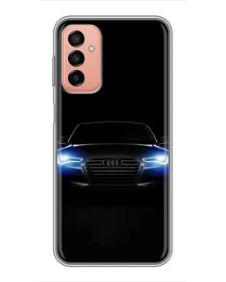 Чехол для Samsung Galaxy M13 с картинкой «Audi в неоне»