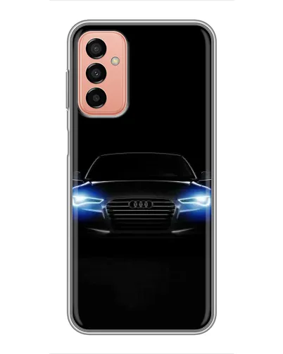 Чехол для Samsung Galaxy M13 с картинкой «Audi в неоне»