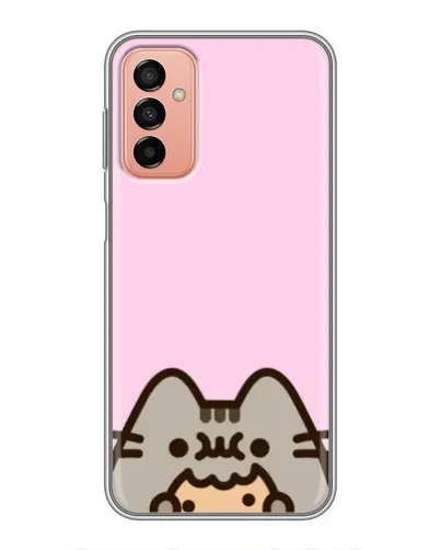 Чехол для Samsung Galaxy M13 с картинкой «Pusheen и печенье» Чехол для Samsung Galaxy M13 с картинкой «Pusheen и печенье»