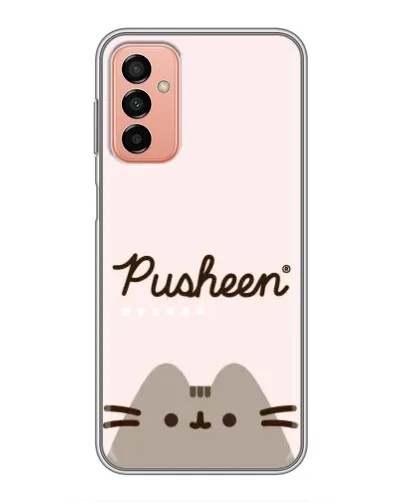 Чехол для Samsung Galaxy M13 с картинкой «Pusheen логотип» Чехол для Samsung Galaxy M13 с картинкой «Pusheen логотип»