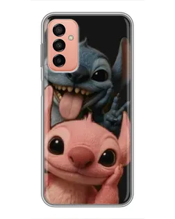 Чехол для Samsung Galaxy M13 с картинкой «Стич и Ангел» Чехол для Samsung Galaxy M13 с картинкой «Стич и Ангел»