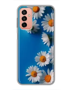 Чехол для Samsung Galaxy M13 с картинкой «Белоснежные маргаритки»