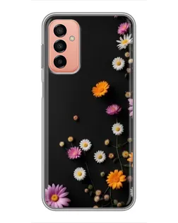 Чехол для Samsung Galaxy M13 с картинкой «Цветочная композиция»