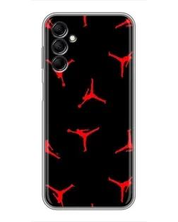 Чехол для Samsung Galaxy M14 5g (M146) с картинкой «Jordan Red Pattern» Чехол для Samsung Galaxy M14 5g (M146) с картинкой «Jordan Red Pattern»