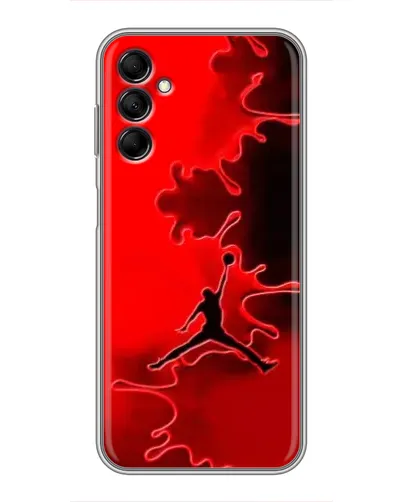 Чехол для Samsung Galaxy M14 5g (M146) с картинкой «Jordan Red Smoke»
