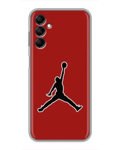 Чехол для Samsung Galaxy M14 5g (M146) с картинкой «Jordan Red Back»