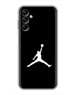 Чехол для Samsung Galaxy M14 5g (M146) с картинкой «Jordan Silhouette»