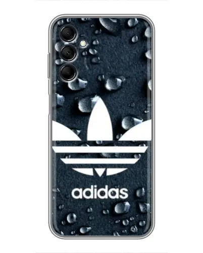 Чехол для Samsung Galaxy M14 5g (M146) с картинкой «Adidas Trefoil Blue»