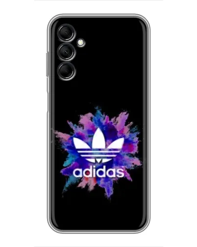 Чехол для Samsung Galaxy M14 5g (M146) с картинкой «Взрыв красок Adidas»