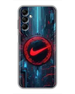 Чехол для Samsung Galaxy M14 5g (M146) с картинкой «Техногенный стиль Nike»
