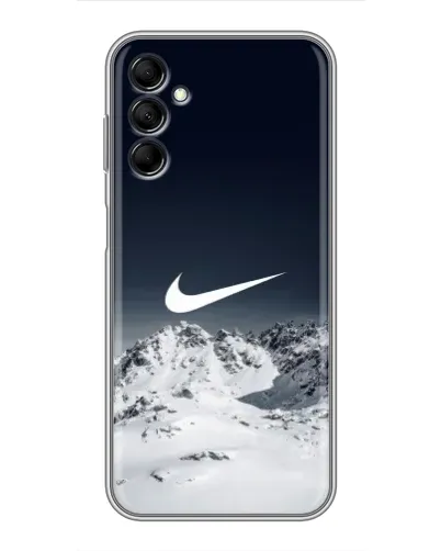 Чехол для Samsung Galaxy M14 5g (M146) с картинкой «Nike — зимние горы»