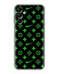 Чехол для Samsung Galaxy M14 5g (M146) с картинкой «Неоновый принт LV»