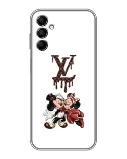 Чехол для Samsung Galaxy M14 5g (M146) с картинкой «LV и Микки Маус»