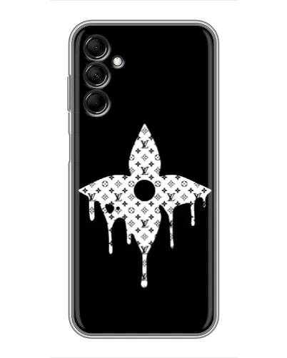 Чехол для Samsung Galaxy M14 5g (M146) с картинкой «Цветочная монограмма» Чехол для Samsung Galaxy M14 5g (M146) с картинкой «Цветочная монограмма»