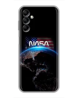 Чехол для Samsung Galaxy M14 5g (M146) с картинкой «Земля из космоса NASA»