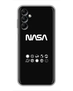 Чехол для Samsung Galaxy M14 5g (M146) с картинкой «NASA — технический принт»