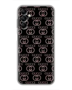 Чехол для Samsung Galaxy M14 5g (M146) с картинкой «Классическая монограмма Gucci»