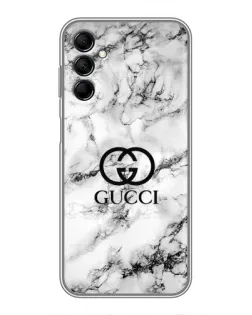 Чехол для Samsung Galaxy M14 5g (M146) с картинкой «Gucci — мраморный шик»