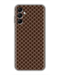 Чехол для Samsung Galaxy M14 5g (M146) с картинкой «Gucci — шоколадная сетка» Чехол для Samsung Galaxy M14 5g (M146) с картинкой «Gucci — шоколадная сетка»