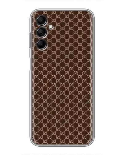 Чехол для Samsung Galaxy M14 5g (M146) с картинкой «Gucci — шоколадная сетка» Чехол для Samsung Galaxy M14 5g (M146) с картинкой «Gucci — шоколадная сетка»