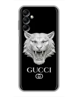 Чехол для Samsung Galaxy M14 5g (M146) с картинкой «Gucci — серебряный лев» Чехол для Samsung Galaxy M14 5g (M146) с картинкой «Gucci — серебряный лев»