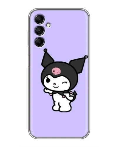 Чехол для Samsung Galaxy M14 5g (M146) с картинкой «Классическая Kuromi» Чехол для Samsung Galaxy M14 5g (M146) с картинкой «Классическая Kuromi»
