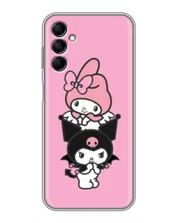 Чехол для Samsung Galaxy M14 5g (M146) с картинкой «My Melody и Kuromi»