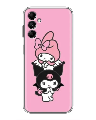 Чехол для Samsung Galaxy M14 5g (M146) с картинкой «My Melody и Kuromi» Чехол для Samsung Galaxy M14 5g (M146) с картинкой «My Melody и Kuromi»