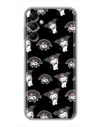 Чехол для Samsung Galaxy M14 5g (M146) с картинкой «Черный паттерн Kuromi» Чехол для Samsung Galaxy M14 5g (M146) с картинкой «Черный паттерн Kuromi»